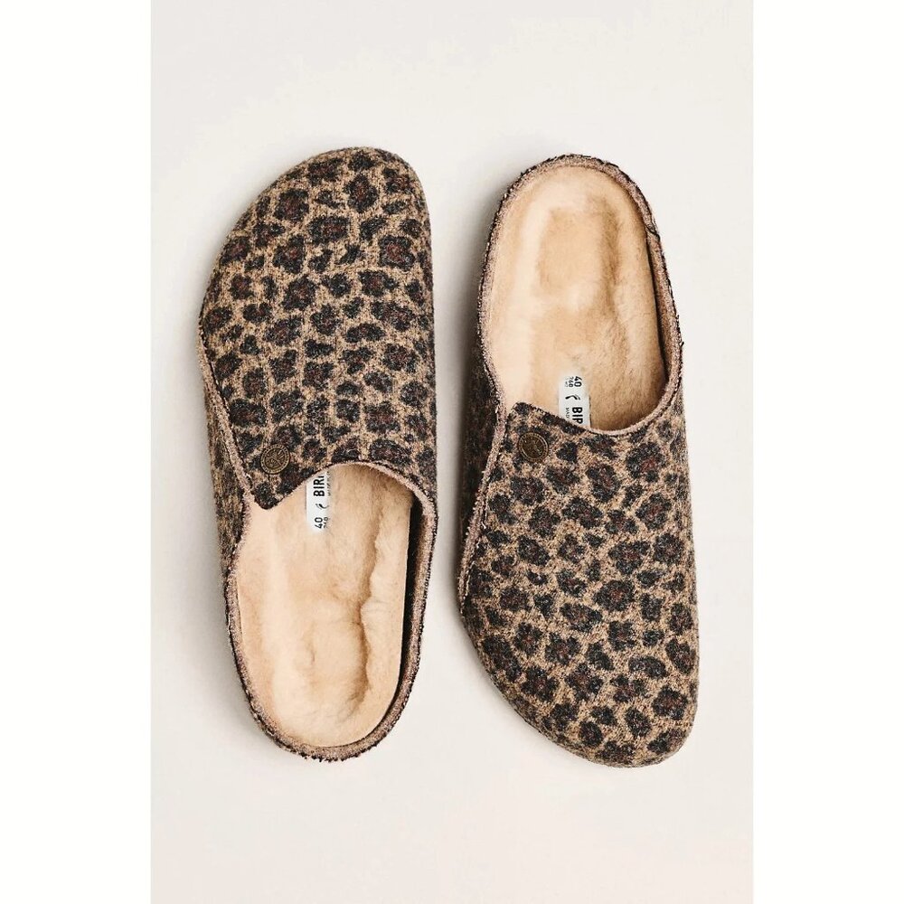 New [EU36] Birkenstock Zermatt Wool Felt Shearling Clogs